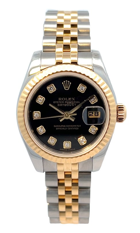 SOLD Rolex Datejust 26 - Dameshorloge - 179173
