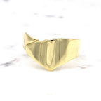 Wave gouden ring